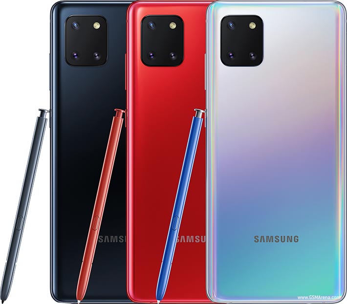 samsung note 10 farby