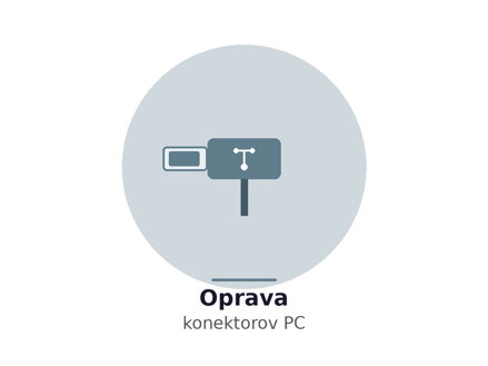 Oprava konektorov PC