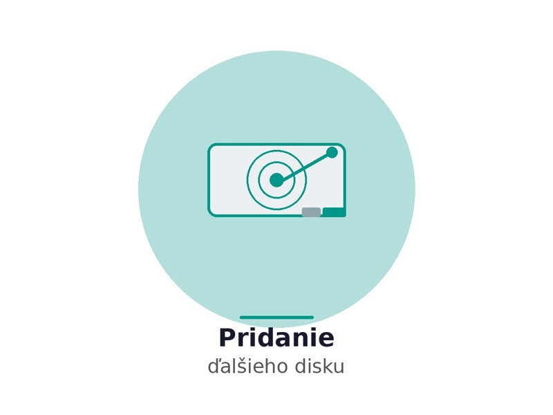 Pridanie ďalšieho disku do PC