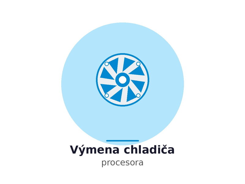 Výmena chladiča procesora PC