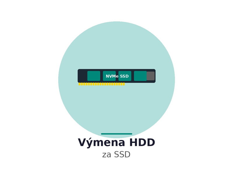 Výmena HDD za SSD PC
