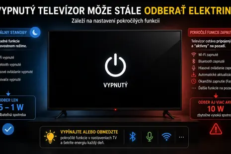 Televízor v zásuvke cez noc, alebo ho radšej odpojiť?