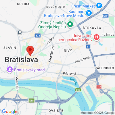 Google map: 48.1490022,17.1123747